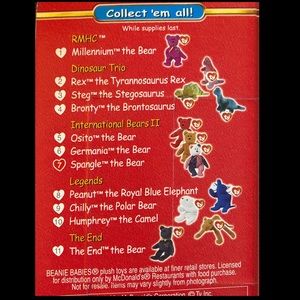 TY Beanie Babies NIB